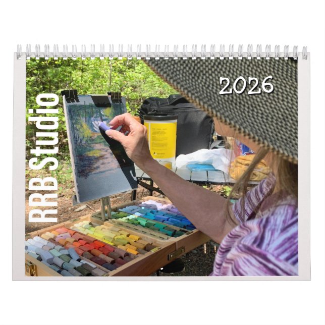 Calendario de Pastels 2026 por RRB Studio (Tapa)