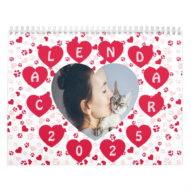 Calendario de patrón de impresión de fotografías p (Tapa)