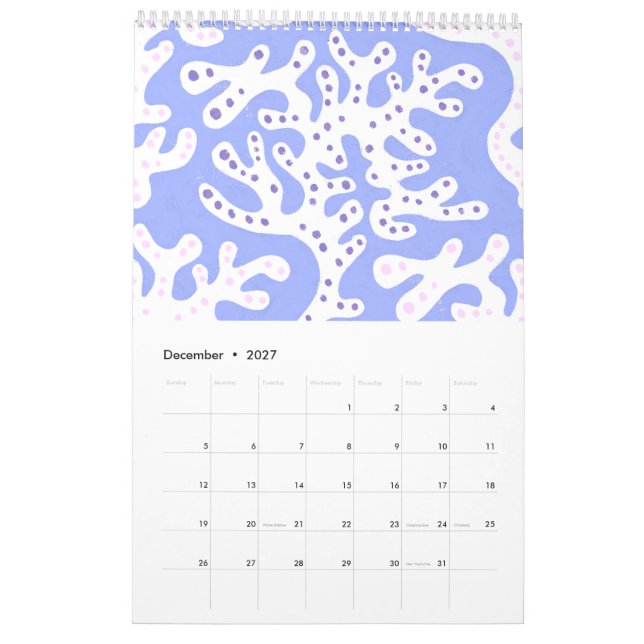 Calendario de patrones y escenas griegas mediterrá (Dec 2027)