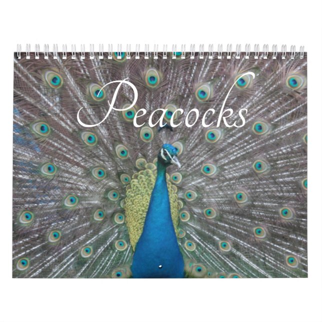 Calendario de pavo real (Tapa)