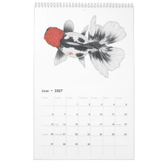 Calendario de peces dorados 2027