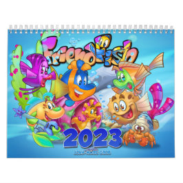 Calendario de peces personalizado FriendFish 2023