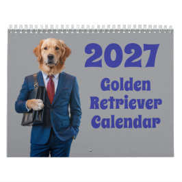 Calendario de perro Golden Retriever 2027