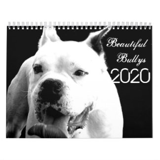 Calendario de Perros 2020 de las Hermosas Bullys