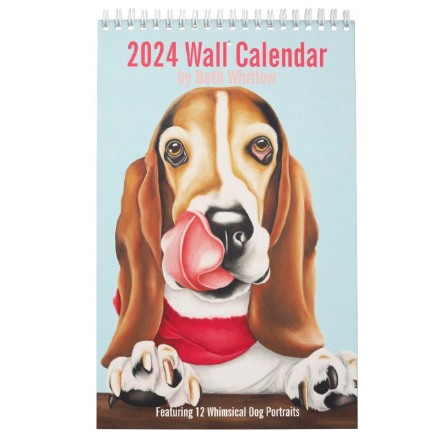 Calendario de perros 2024 - Pequeño (Tapa)