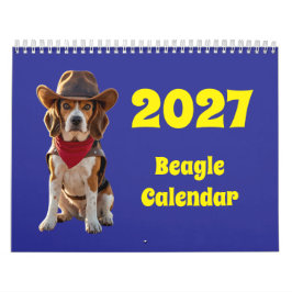 Calendario de Perros Beagle 2027