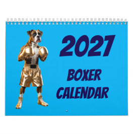 Calendario de Perros Boxer 2027
