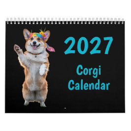 Calendario de Perros Corgi 2027