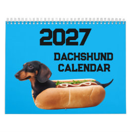 Calendario de perros Dachshund 2027