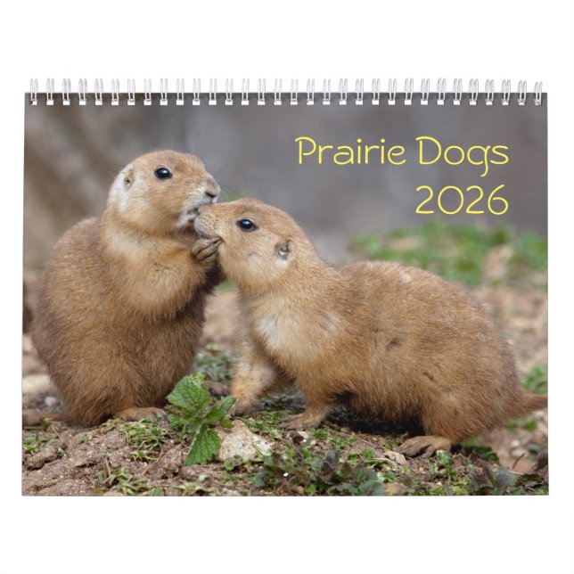 Calendario de Perros de Prairie (Tapa)