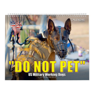 Calendario de perros de trabajo militares de EE. U