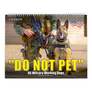 Calendario de perros de trabajo militares de EE. U