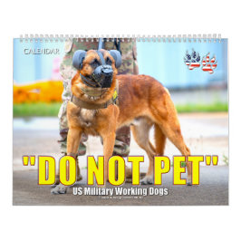 Calendario de perros de trabajo militares de EE. U