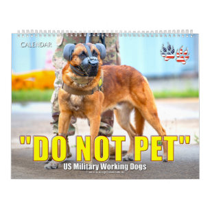 Calendario de perros de trabajo militares de EE. U