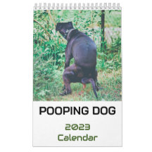 Calendario de perros en el Pooping 2023