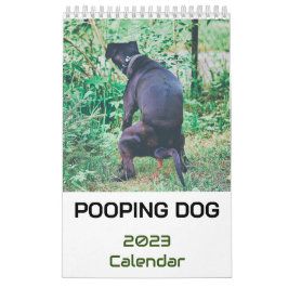 Calendario de perros en el Pooping 2023