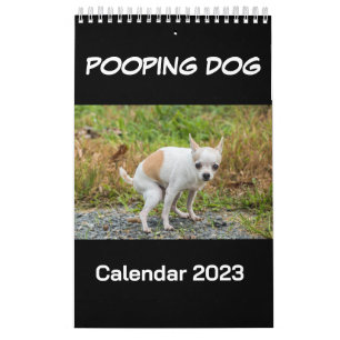 Calendario de perros en el Pooping 2023