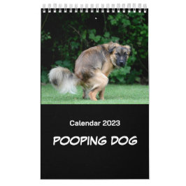 Calendario de perros en el Pooping 2023
