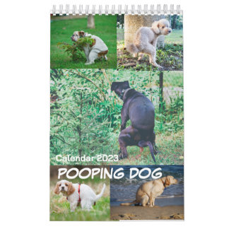 Calendario de perros en el Pooping 2023