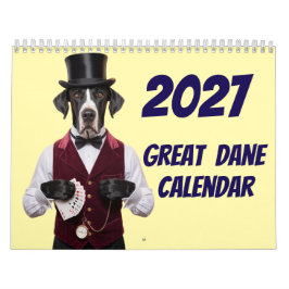 Calendario de perros Gran Danés 2027