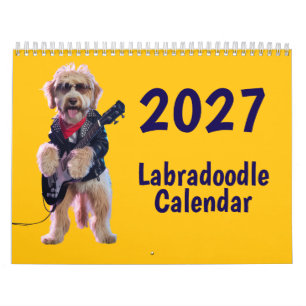 Calendario de perros Labradoodle 2027