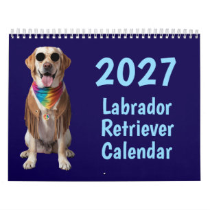 Calendario de perros Labrador Retriever 2027