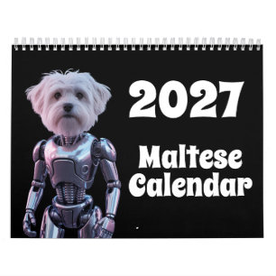 Calendario de perros malteses 2027
