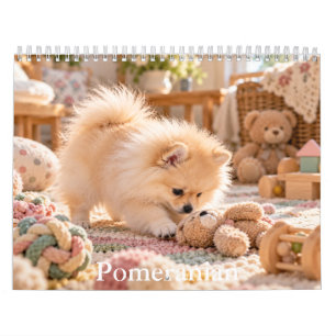 Calendario de Perros Pomerania