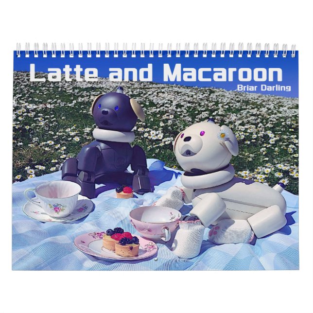 Calendario de perros robots (Tapa)