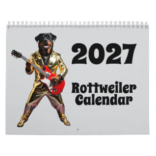 Calendario de Perros Rottweiler 2027