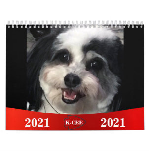 Calendario de perros Zuchon de K-Cee 2021
