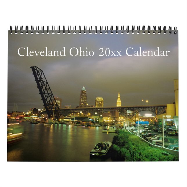 Calendario de personalizado Cleveland Ohio (Tapa)