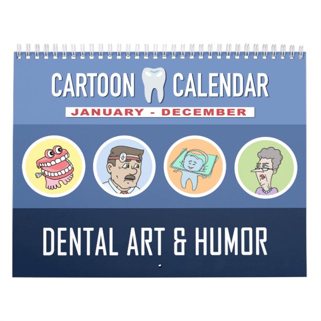 Calendario de Personalizado de humor dental (Tapa)