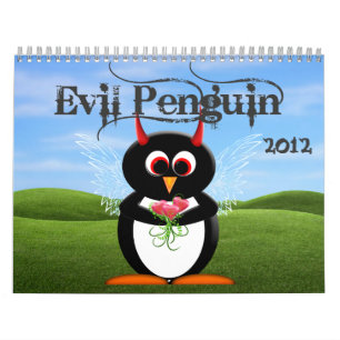 CALENDARIO DE Personalizado EVIL PENGUIN™ 2012