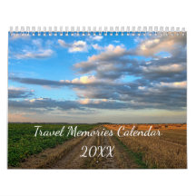 Calendario de Personalizados de fotos de viajes