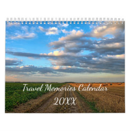 Calendario de Personalizados de fotos de viajes