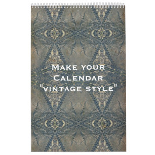 Calendario de personalizados "ESTILO DE VINTAGE" +