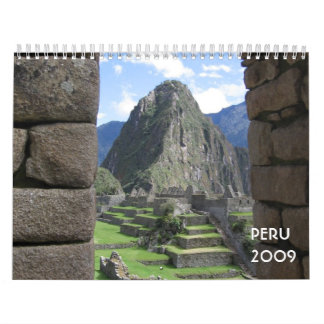 Calendario de Perú 2009