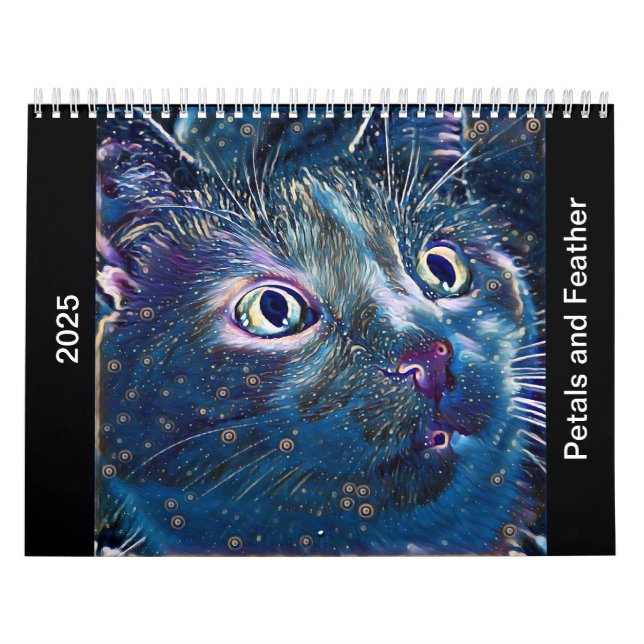 Calendario de Petals y Feather y Amigos de 2025 (Tapa)