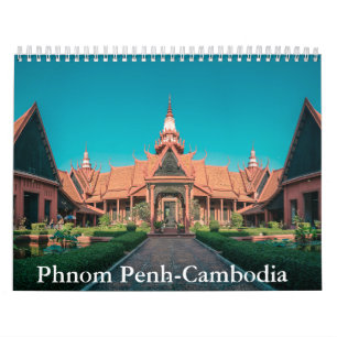 Calendario de Phnom Penh-Camboya