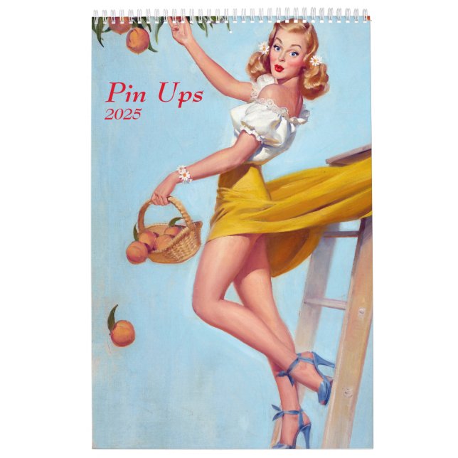 Calendario de Pin Up 2025 (Tapa)