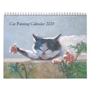 Calendario de pintura de gato #1