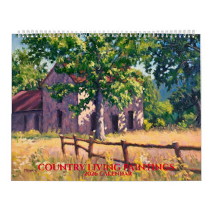 Calendario de Pintura Original 2026 Country Living