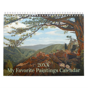 Calendario de Pinturas al Óleo Favoritas para Cual