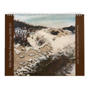 Calendario de pinturas de Kitt Shaffer 2020-2021
