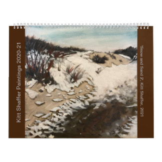 Calendario de pinturas de Kitt Shaffer 2020-2021
