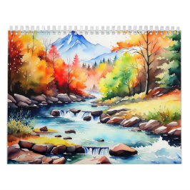 Calendario de pinturas de naturaleza
