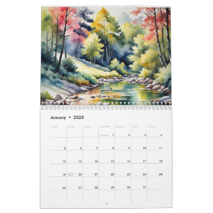 Calendario de pinturas de naturaleza