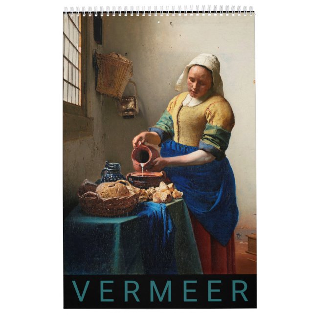 Calendario de Pinturas de Vermeer (Tapa)