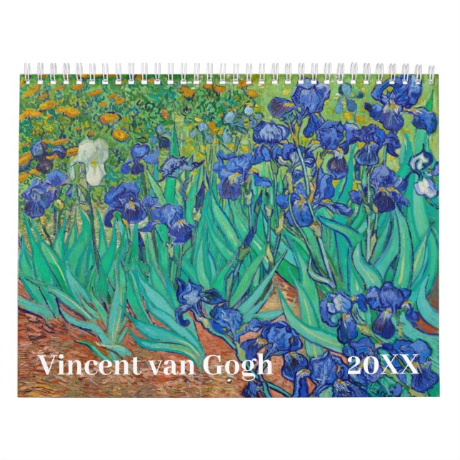 Calendario de pinturas de Vincent van Gogh OIl (Tapa)